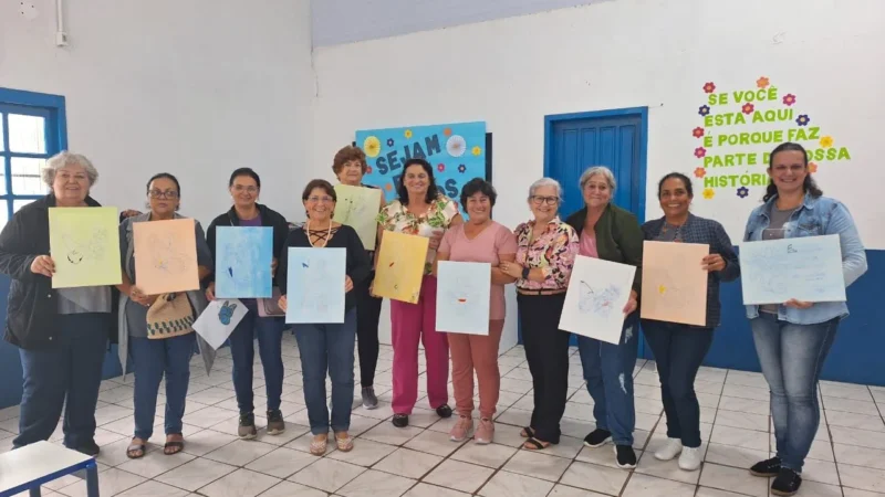 Arte da Tela: Multiplicadoras dos Clubes de Mães recebem capacitação