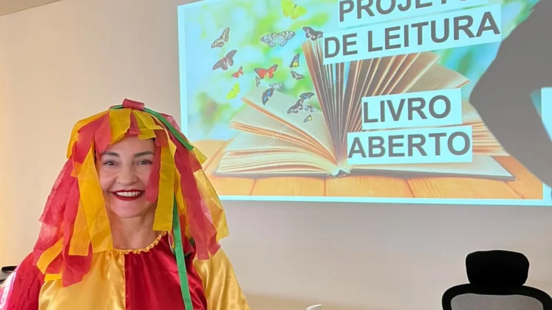 Projeto de leitura ”livro aberto”