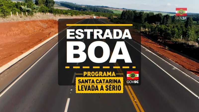 Programa Estrada Boa: Litoral catarinense tem 10 projetos contemplados