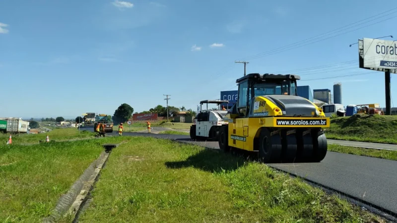 CCR ViaCosteira informa cronograma semanal de obras na BR-101 Sul/SC