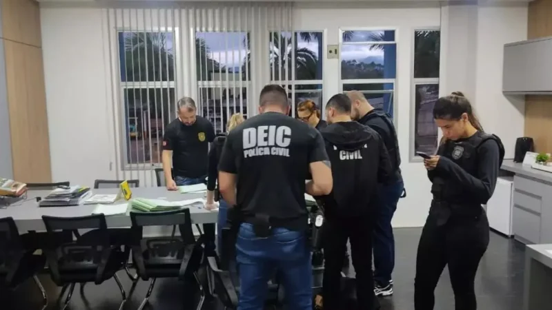 Prefeitura de Timbé do Sul é alvo de operação policial que apura fraude e corrupção envolvendo empresários