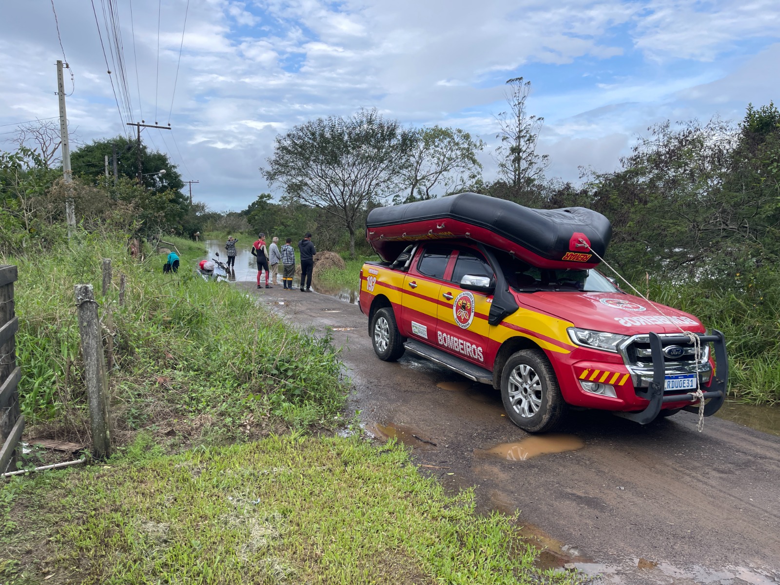 Defesa Civil mantém atenção após as chuvas em Passo de Torres