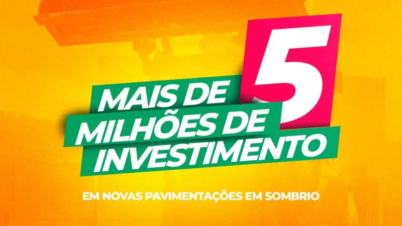 Prefeitura de Sombrio Assina Ordens de Serviço para Pavimentação de 14 Ruas em Diversos Bairros