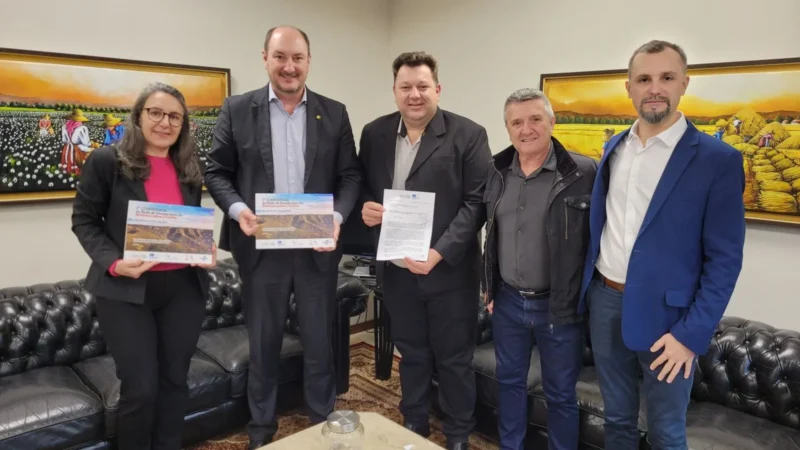 Geoparque Caminhos dos Cânions do Sul busca parceria com Alesc para sediar evento internacional
