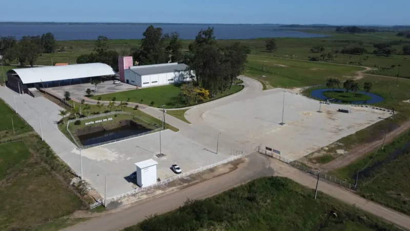 Santa Rosa do Sul prepara local para receber a X Polvilhana