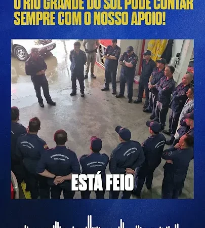 “Os irmãos do Rio Grande do Sul podem contar com nosso apoio”