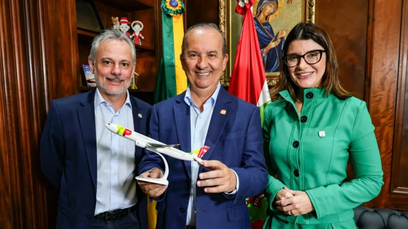 Santa Catarina terá voo direto para a Europa três vezes por semana, confirmam Governo do Estado e TAP Air Portugal