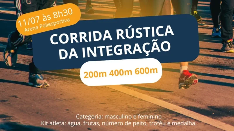 Corrida Rústica da Integração Promove Inclusão Social e Esportiva