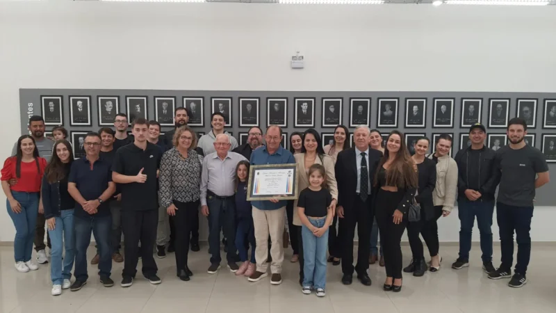 Empresário, José Eckert, recebe título de cidadão araranguaense