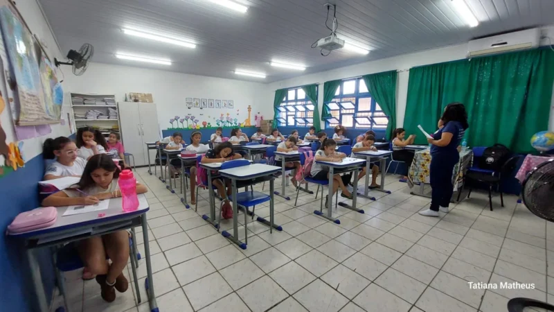 Avaliação aprender nas escolas municipais de Araranguá
