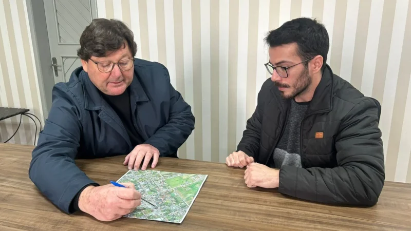 Prefeito de Turvo estuda revitalização da Avenida Municipal após promessas não cumpridas