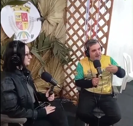 Santa Rosa do Sul: Post TV transmitiu o Programa Voz do Sul direto da X Polvilhana