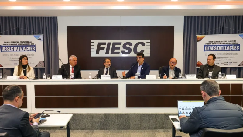 Santa Catarina participa do 1º Fórum de Parcerias Público-Privadas e Desestatizações