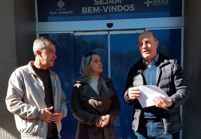 Deputado Zé Milton entrega emendas para o Hospital Dom Joaquim