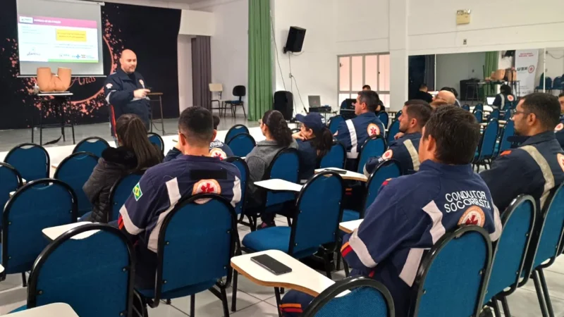 Workshop de parto na emergência capacita equipes do SAMU em Sombrio