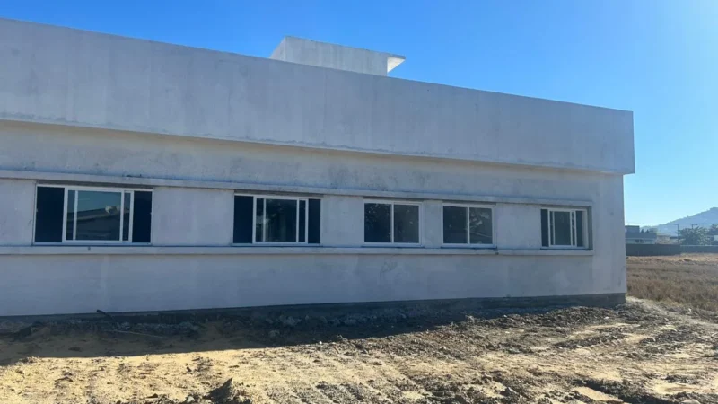 Obra da ESF Cidade Alta segue em ritmo acelerado