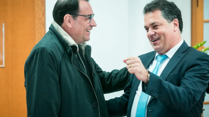 Presidente da Alesc faz visita institucional ao TCE e TJSC