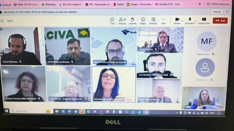Geovania de Sá Intermedeia reunião com Receita Federal sobre agência de Araranguá
