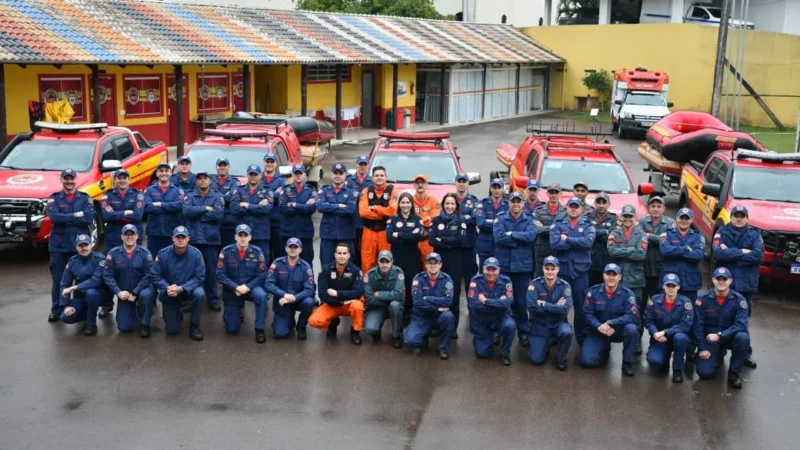 Corpo de Bombeiros Militar de Santa Catarina completa missão em Rio do Sul