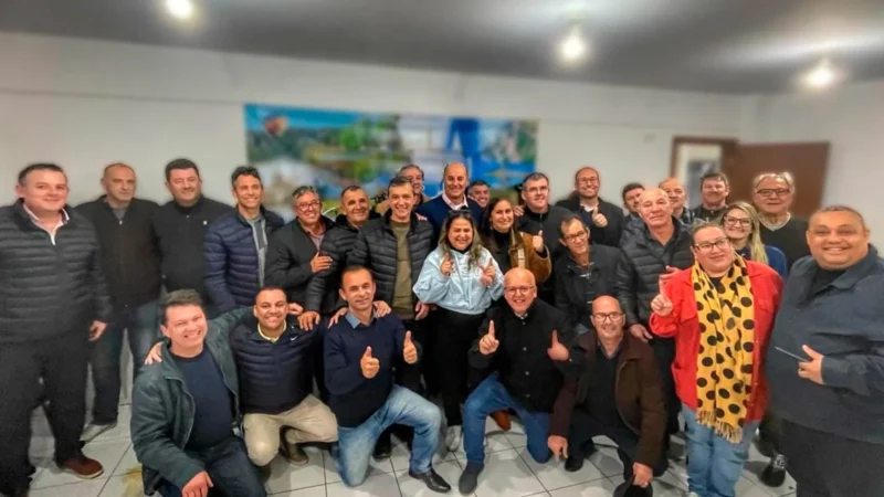 PSD e Progressistas de Sombrio formalizam aliança com Peri com pré-candidato a prefeito