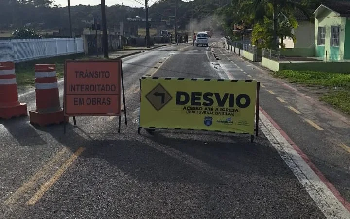 Modificação de rede em adutora afeta abastecimento em Paiquerê e Morro dos Conventos
