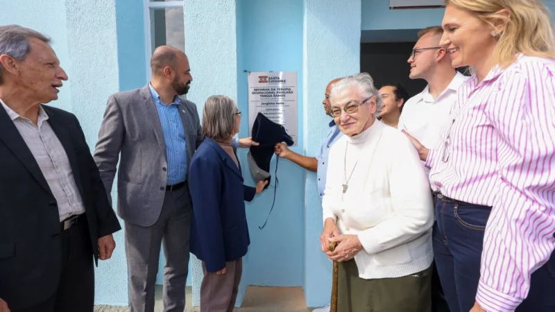 Governo do Estado entrega Centro de Terapia Ocupacional do Hospital Santa Teresa após reformas