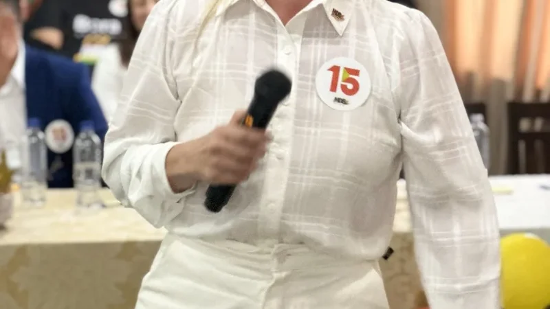 MDB confirma Larissa para prefeita e Cristiano para vice no Arroio