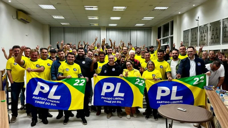 Três chapas em Timbé do Sul: PL confirma candidatura em chapa pura