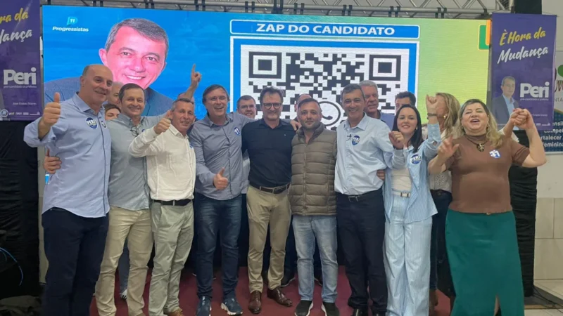 Sombrio: PP e Republicanos encabeçam a chapa Peri e Chero