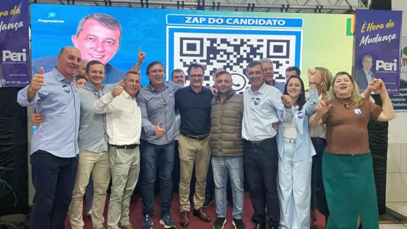 Grande convenção do PP,PDT, UB e PSD, aclamaram os nomes de Peri e Chero Albino como candidatos prefeito e vice.