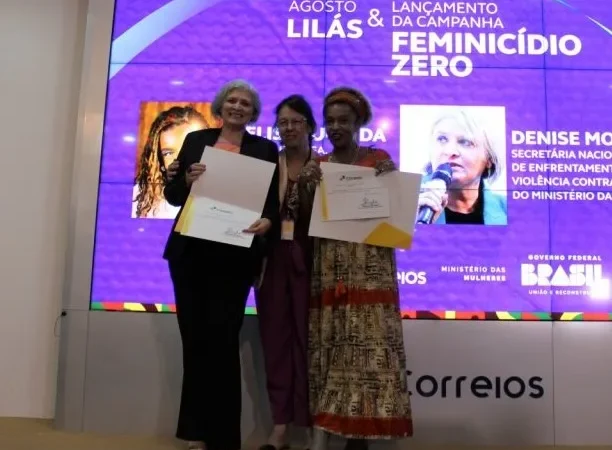Correios adere à campanha Feminicídio Zero