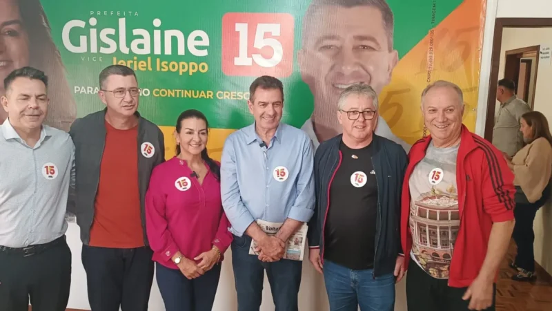 Gislaine e Jeriel lançam campanha neste sábado no Tênis Clube