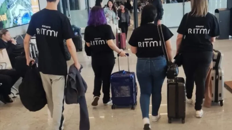 Alunos de Timbé do Sul na Olimpíada Nacional de História