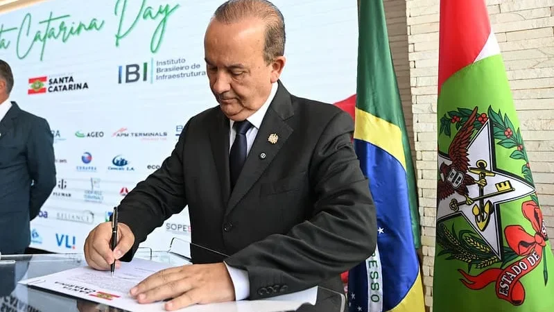 No Santa Catarina Day, em Brasília, governador destaca importância da logística na economia e reforça ações para melhorias no setor