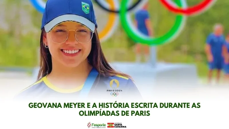 Participação de Geovana Meyer nas Olimpíadas torna a atleta pioneira no desenvolvimento da modalidade de tiro esportivo em SC