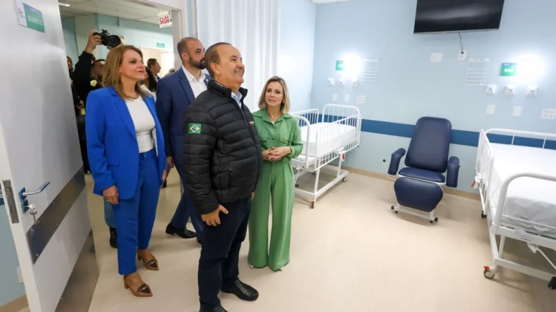 Estado inaugura reforma de enfermaria e ambulatório do Hospital Infantil Joana de Gusmão
