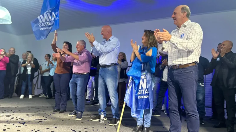Para o Arroio Seguir Crescendo: Primeiro comício de Evandro e Jorge é realizado no Jardim Atlântico