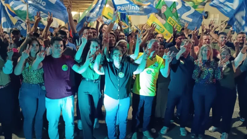 Carreata e Comício marcam o lançamento da campanha de Paulinho e Bafinho