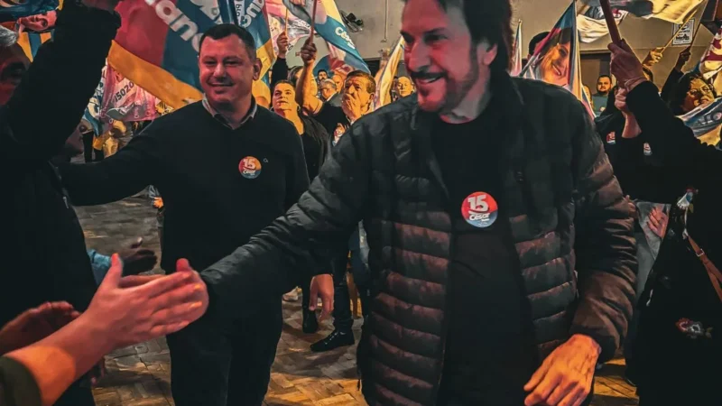 Sanga da Toca II recebe Comício de César e Tano em Araranguá