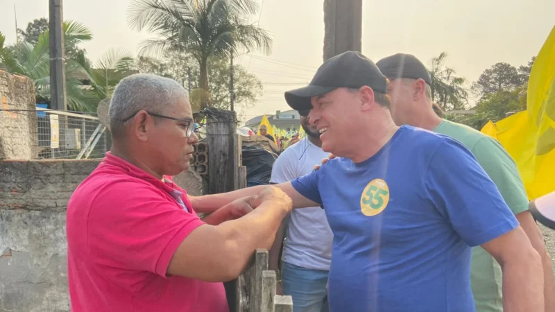 Famílias de Forquilhinha continuam recebendo visita da caminhada 55 de Neguinho e Érico
