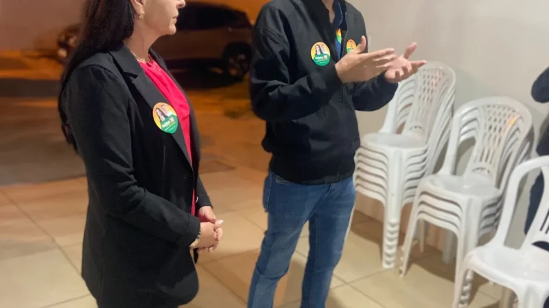 Na Guarita, Gislaine apresenta planos e metas para Sombrio