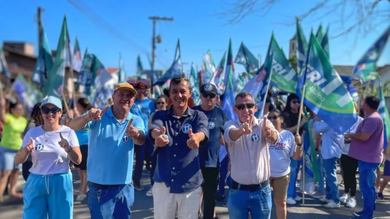 Onda de Apoio Popular: caminhadas de Peri e Chero mobilizam multidões e espalham otimismo em Sombrio