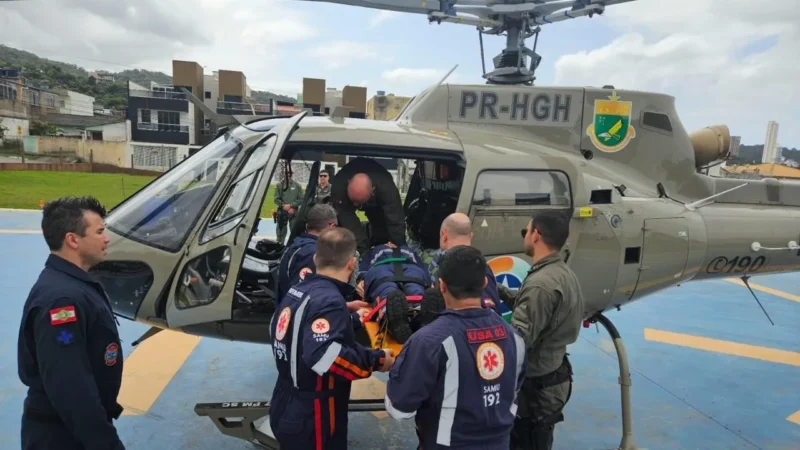 Samu capacita profissionais para atendimento aéreo de urgência