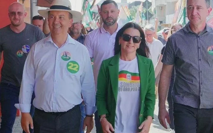 Candidatura de Gislaine recebe o apoio de Jorginho Mello em Sombrio