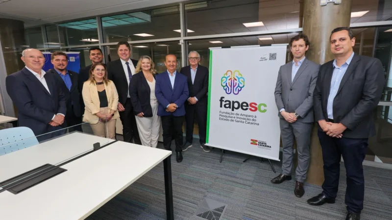 Governador inaugura escritório da Fapesc no Sapiens Parque para desenvolvimento de pesquisas estratégicas para o Estado
