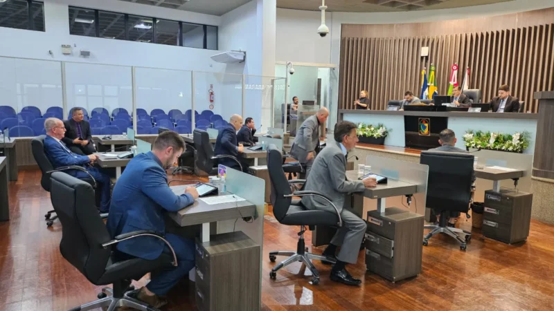 Primeira sessão de Novembro é realizada na Câmara Municipal