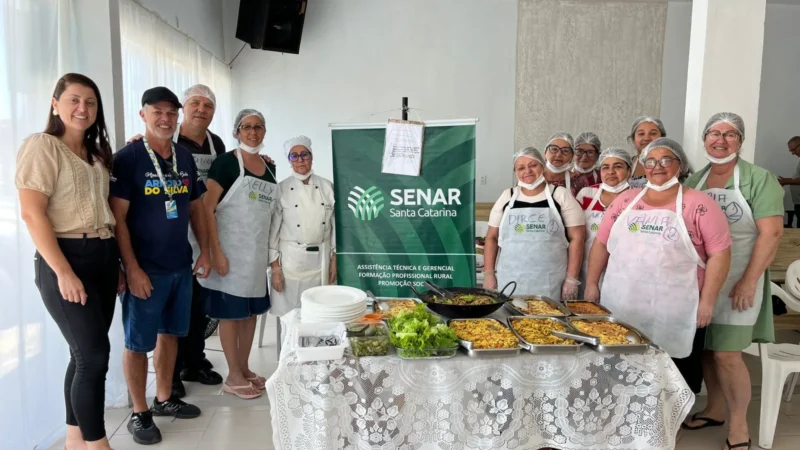 Curso de Culinária de Peixes e Frutos do Mar é realizado em Arroio do Silva