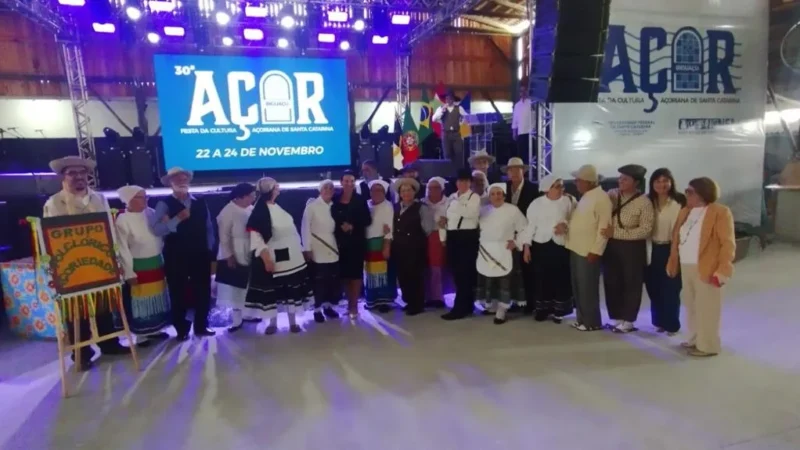 Sombrio leva dois grupos à 30ª edição da Festa da Cultura Açoriana de Santa Catarina