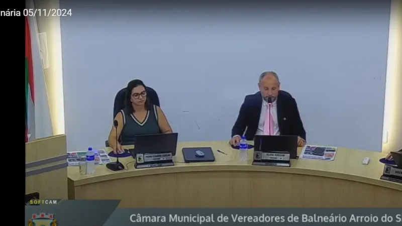 Orçamento 2025 está na Câmara de Vereadores de Balneário Arroio do Silva