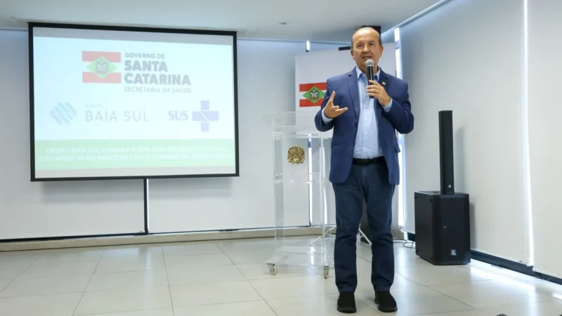 Governo do Estado e Grupo Baía Sul firmam parceria para realização de cirurgias eletivas ortopédicas